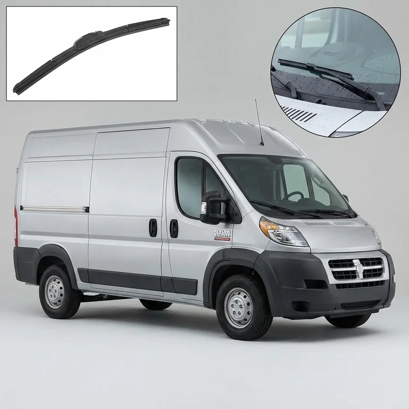 Passenger Side Wiper Blade for Ram ProMaster 1500 (2014 - 2024) - 1